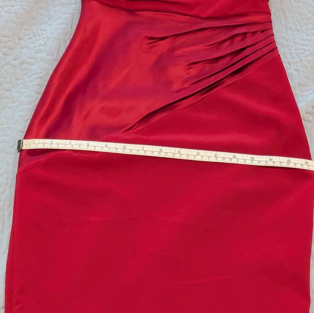 Reiss Hermione Red Dress XS 0 - Picture 5 of 9
